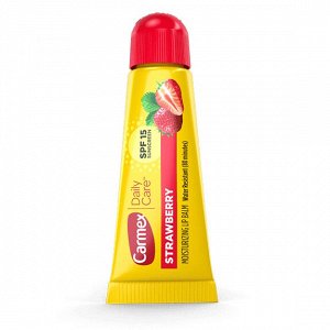 Бальзам для губ Carmex КЛУБНИКА SPF 15 в тубе 1 шт.