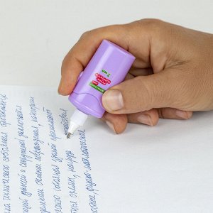 Ручка-корректор BRAUBERG KIDS "ЗВЕРЯТА", 7 мл, металлический наконечник, корпус ассорти, 1 шт, 272493
