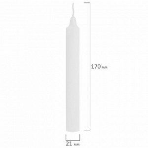 Свеча хозяйственная (1 шт.) Maxi Life, до 6 часов, H=170мм, D=21мм, LAIMA, 609203