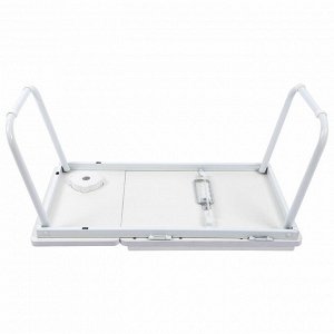 Столик складной для ноутбука/завтрака BRABIX BT-004 (ш560*г320*в270мм),  рег. наклона, белый, 532906