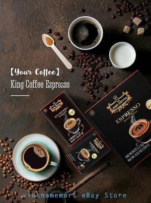 Кофе РАСТВОРИМЫЙ King Coffee Espresso (100 пач.*2,5 гр.) Т.М.  «King Coffee»