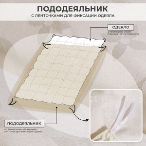 Комплект постельного белья Сатин Жаккард GC018