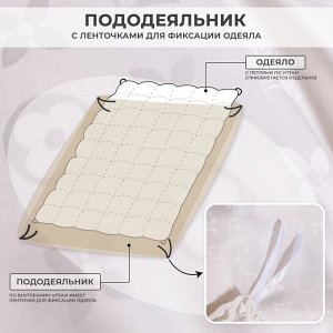 Комплект постельного белья Сатин Жаккард GC014