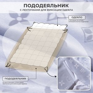 Комплект постельного белья Сатин Жаккард GC016