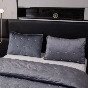 Велюровое покрывало  Grande 240*260 и две наволочки 50-70