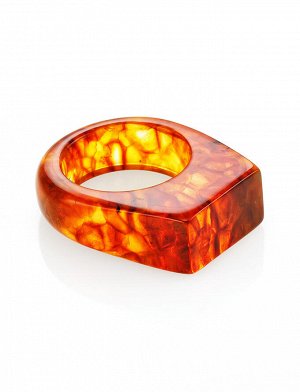 Стильное кольцо-перстень «Везувий», 808205324