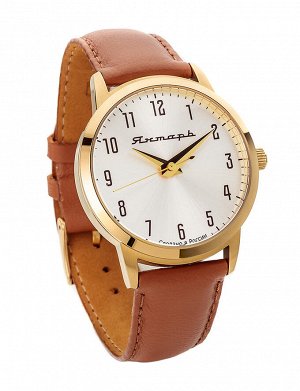 Мужские наручные часы от бренда Янтарь™ на кожаном ремешке, 712012144