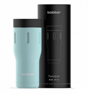 Термос Bobber Tumbler-470 Light Blue [26х7х9 см, нерж. сталь, пластик, 0,47л]