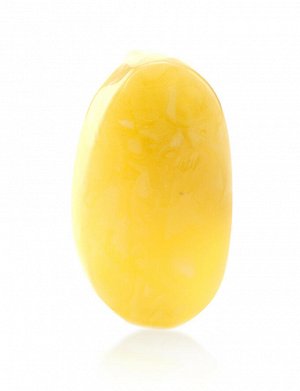 Сувенирный кусочек натурального янтаря медового цвета 31х17х8 мм, 606606240