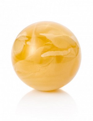 Сувенирный шар из янтаря с уникальной текстурой, 806604029