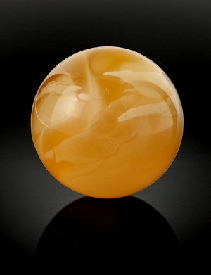 Сувенирный шар из янтаря с уникальной текстурой, 806604029