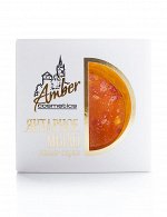 Мыло-скраб с янтарной пыльцой круглое в упаковке