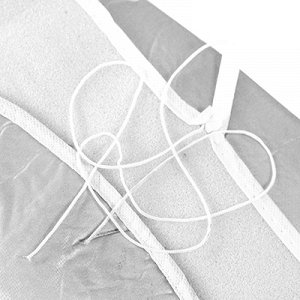 Чехол для гладильной доски с тефлоновым покрытием 140х47см, с поролоном, на шнуровке (Китай)