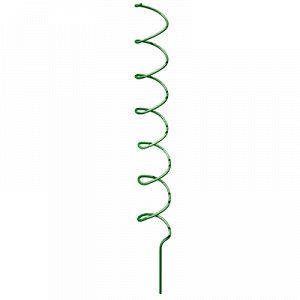Подставка под растения "Спираль" h0,9м, труба д1см, s0,5мм, металл, зеленая эмаль, 10 штук в комплекте (Россия)