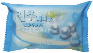 Мыло-скраб с экстрактом жемчуга Sangtumeori Peeling Soap Pearl, Juno 150 г