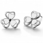 Серьги &quot;Клевер&quot;, MIA collection