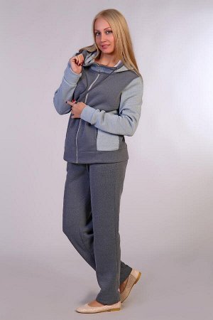 Брюки из футера с начесом