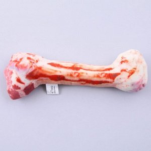 Игрушка для собак с пищалкой «?Косточка»? из текстиля, 19,6 х 6,6 см