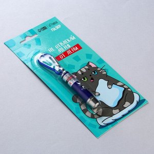Игрушка для кошек лазер «‎Не отвлекай меня от лени»‎