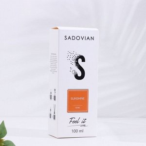 Диффузор SADOVIAN ароматический , 100 мл, SUNSHINE (Мандарин, Базилик, Древесные ноты)