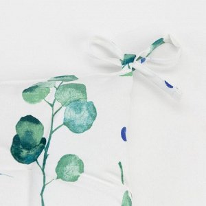 Подушка на стул "Этель" Eucalyptus 42х42см, 100% хл, саржа 190 г/м2