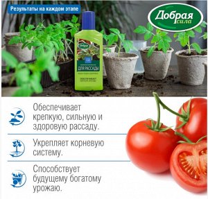 Удобрение Добрая сила Рассада 250мл