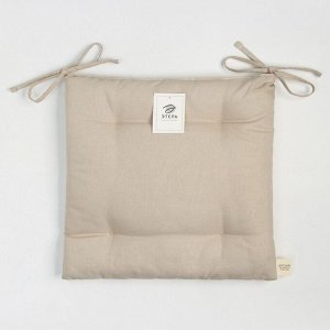 Подушка Этель Calm 42х42 см, 100% хл, рогожка 186 г/м2