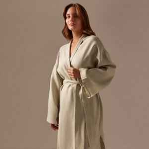 Халат женский домашний SL HOME, светло-зеленый