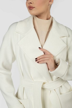 01-12055 Пальто женское демисезонное "Classic Reserve" (пояс)