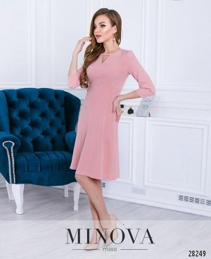 Платье №3114-розовый