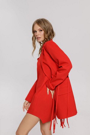 Костюм Костюм Pirs 4097 красный 
Состав: Вискоза-10%; ПЭ-70%; Шерсть-20%;
Сезон: Лето
Рост: 164

Модель отшивается под заказ. Срок пошива от 3 недель.Текстильный комплект-двойка из свободного жакета 