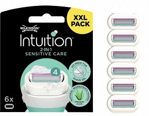 Wilkinson Sword кассеты женские сменные "Intuition", 6 шт