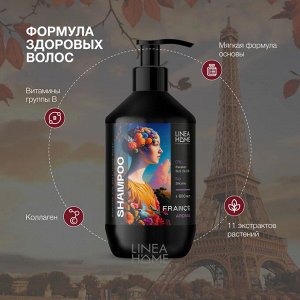 Шампунь для волос FRANCE AROMA аромат табак и вишня, 600 мл