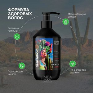 Шампунь для волос MEXICO AROMA с ароматом мохито, 600 мл
