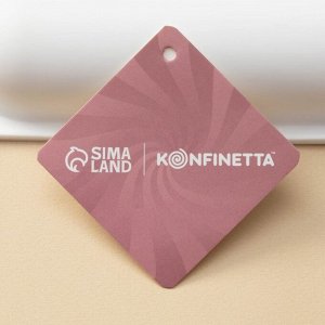 Форма для муссовых десертов и выпечки KONFINETTA «Эклер», 30x17x3 см, 5 ячеек (13.5x3 см), силикон, белая
