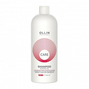 OLLIN CARE Шампунь против выпадения волос с маслом миндаля 1000мл/ Almond Oil Shampoo