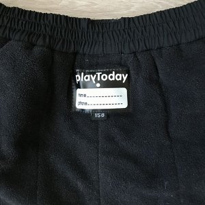 Брюки полукомбинезон зима Playtoday 158 как новые