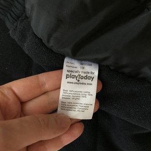 Брюки полукомбинезон зима Playtoday 158 как новые