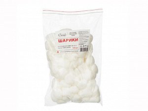 Шарики ватные №100 (50 г) медицинские нестерильные (для станций переливания крови), Россия