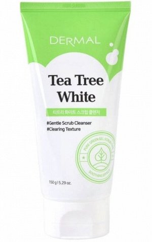 Гель с микрогранулами для умывания Tea Tree с экстрактом чайного дерева 150г