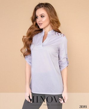 Блуза №4100-лавандовый