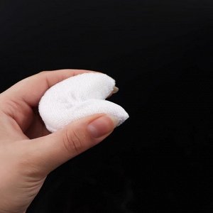 Вставки для уменьшения размера обуви, 7.5x4.5 см, пара, белые