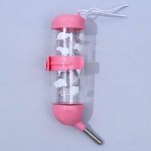 Поилка для грызунов 125 мл, 12.5x4.5 см, МИКС