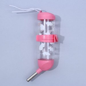 Поилка для грызунов 125 мл, 12.5x4.5 см, МИКС