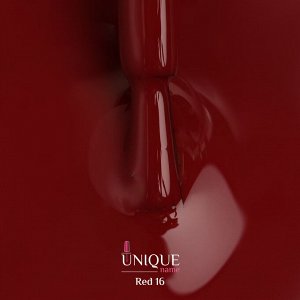 Unique Гель-лак Red (8ml)