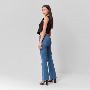 Джинсы женские клёш MIST: Denim (28) 44, синие
