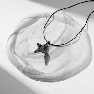 Кулон «Япония» оружие на шнурке, цвет серебро, 50 см