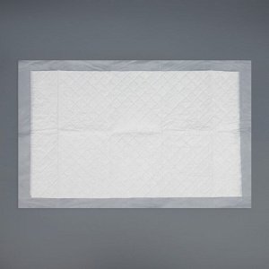 Пелёнки одноразовые с суперабсорбентом для животных, 60 х 60 см, 5 шт