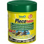 TetraPlecoTablets корм со спирулиной для сомов и донных рыб 120 таб.