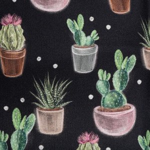 Подушка на стул "Этель" Succulents 42х42см, 100% хл, 190 г/м2